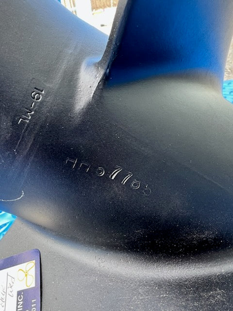 Yamaha 13-3/4 x 19 LH SS 3 Blade Propeller (USED)