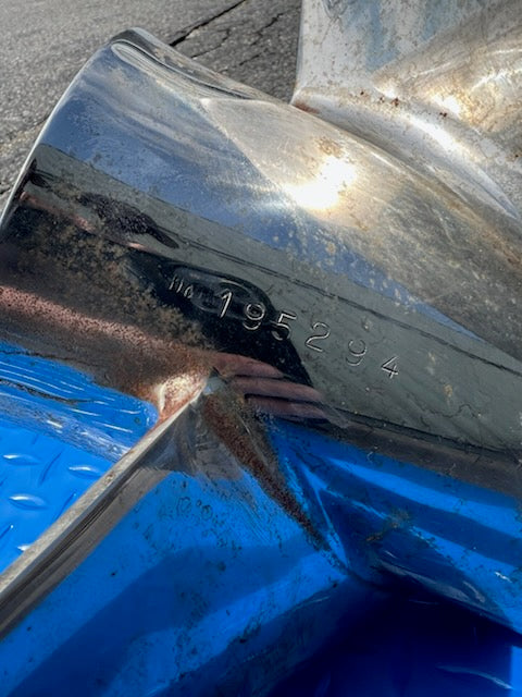 Mercury Marine 14-5/8 x 19 RH SS 3 Blade Propeller (USED)