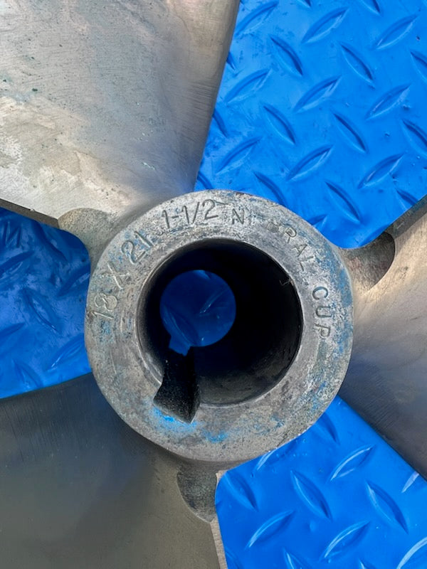 Michigan Wheel 18 x 21 RH NI-BRAL 3 Blade Propeller (USED)