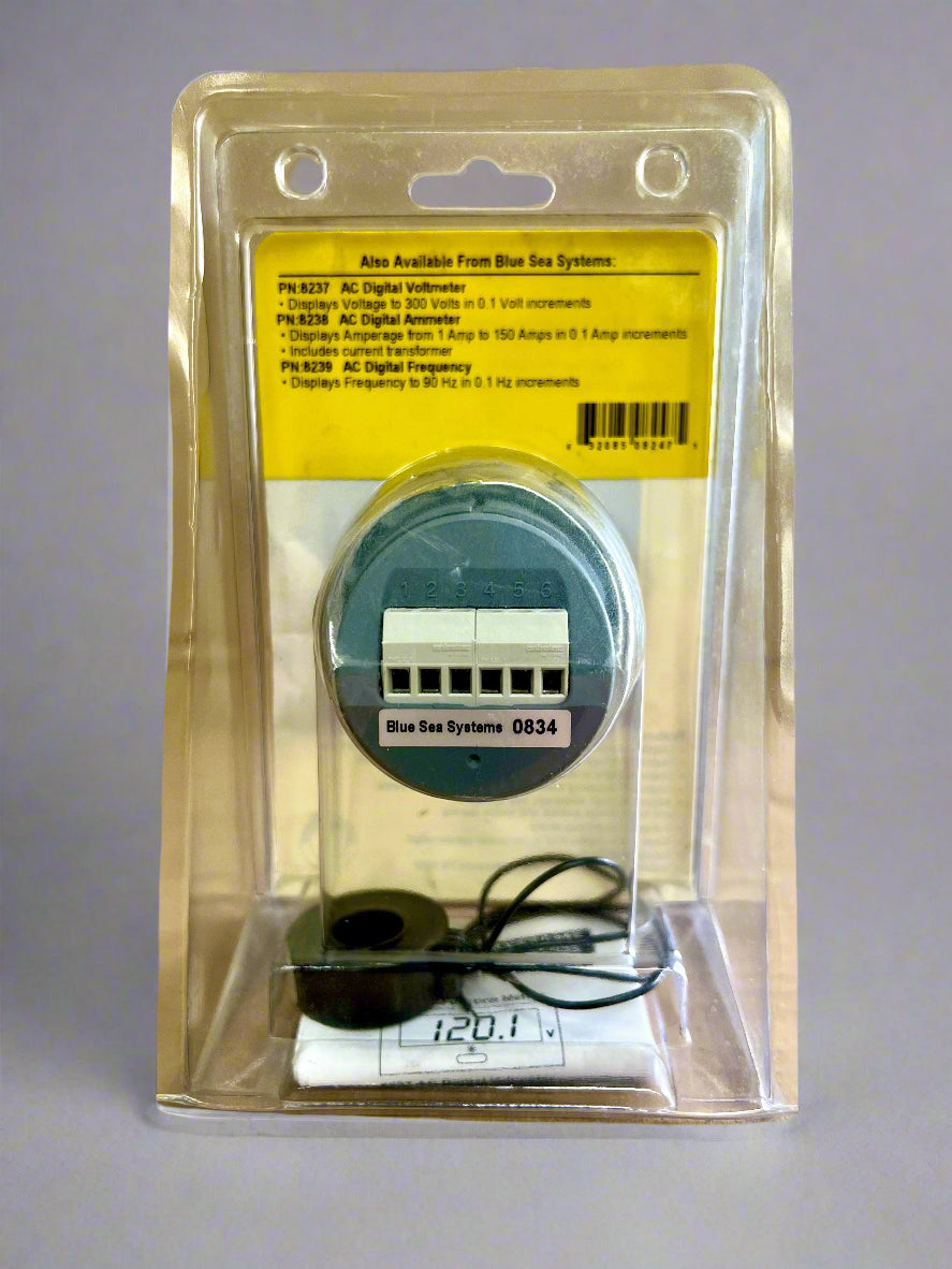 Blue Sea 8247 AC Digital Multi-Function Meter w/ Alarm