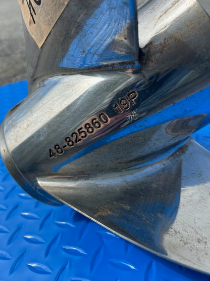 Mercury Marine 14-5/8 x 19 RH SS 3 Blade Propeller (USED)