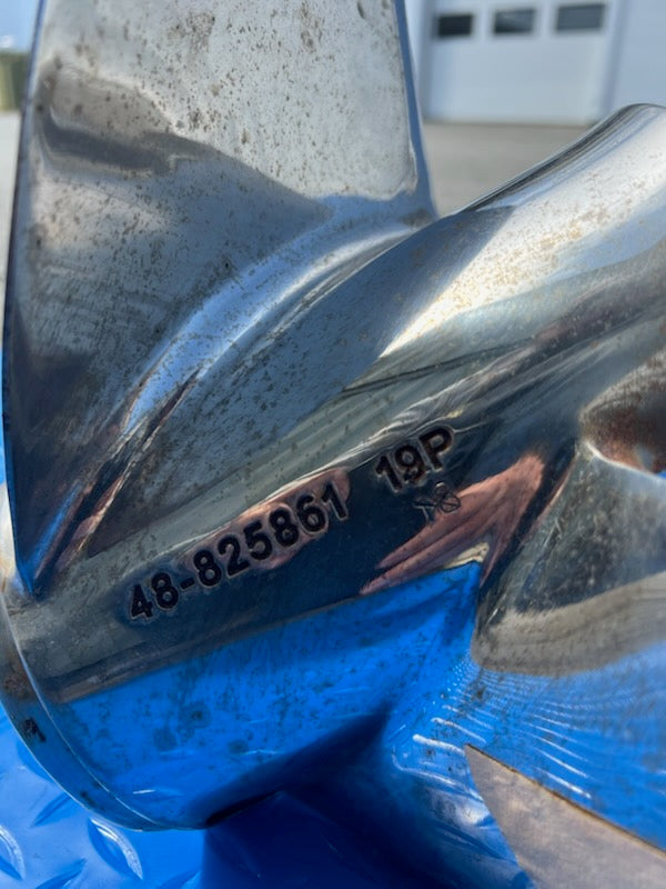 Mercury Marine 14-5/8 x 19 LH SS 3 Blade Propeller (USED)