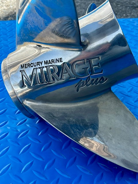 Mercury Marine 15-1/4 x 19 RH SS 3 Blade Propeller (USED)