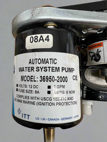 Jabsco 36950 Fresh Water System Pump