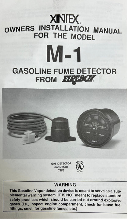 Fireboy - Xintex M-1 Gasoline Fume Detector
