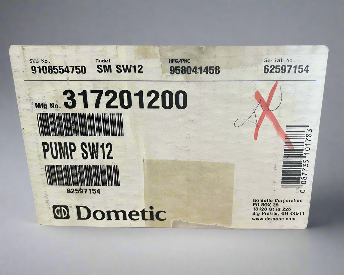 Dometic / SeaLand SW-Series Vacuum Pump 12V-DC (317201200)