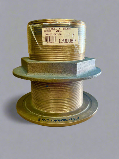 Groco TH-4000-W NPS Bronze Thru-Hull w/ Nut