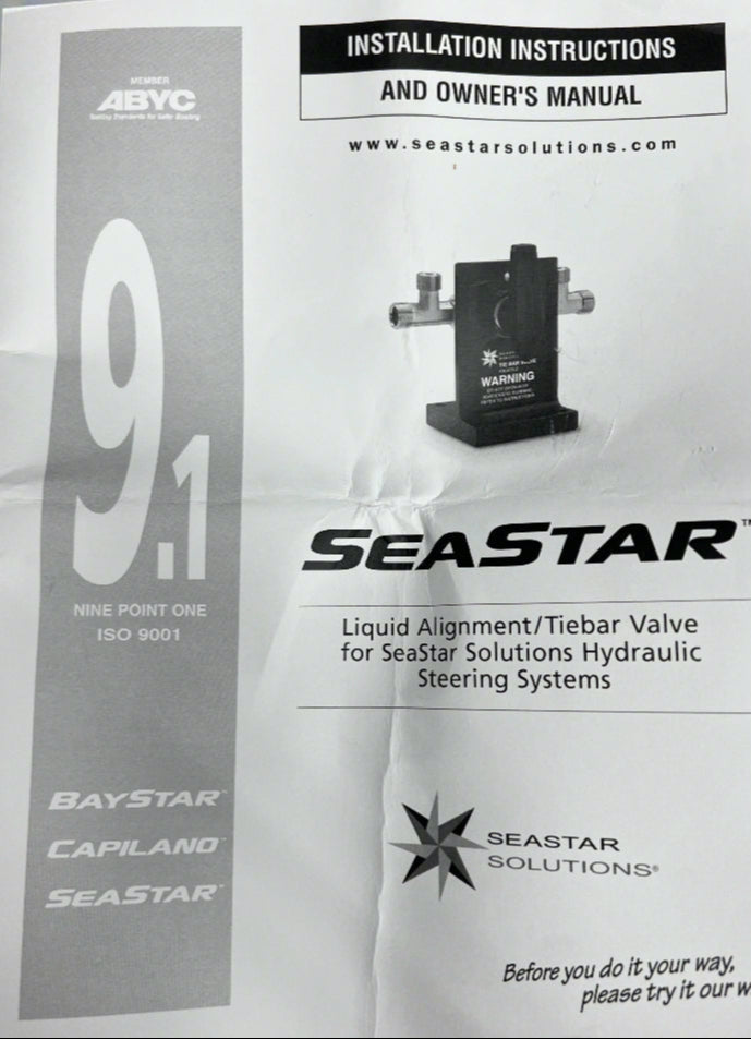 SeaStar HA5471-2 Liquid Tie Bar Valve